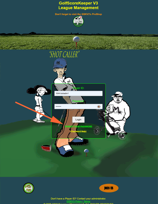 Login Instruction
Screenshot